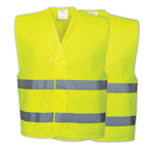 Gilet de sécurité jaune